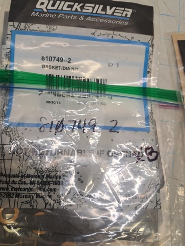 Boat marine quicksilver gasket - boat,