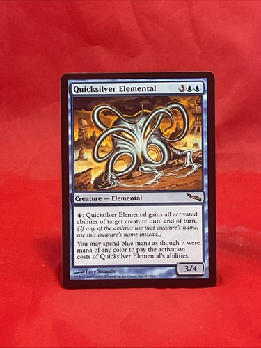 Quicksilver elemental mirrodin - quicksilver,